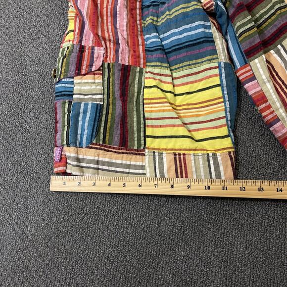 Parish Health Wealth And Wisdom Shorts Mens Size 36 Multi Colored Hip Hop - Picture 6 of 11